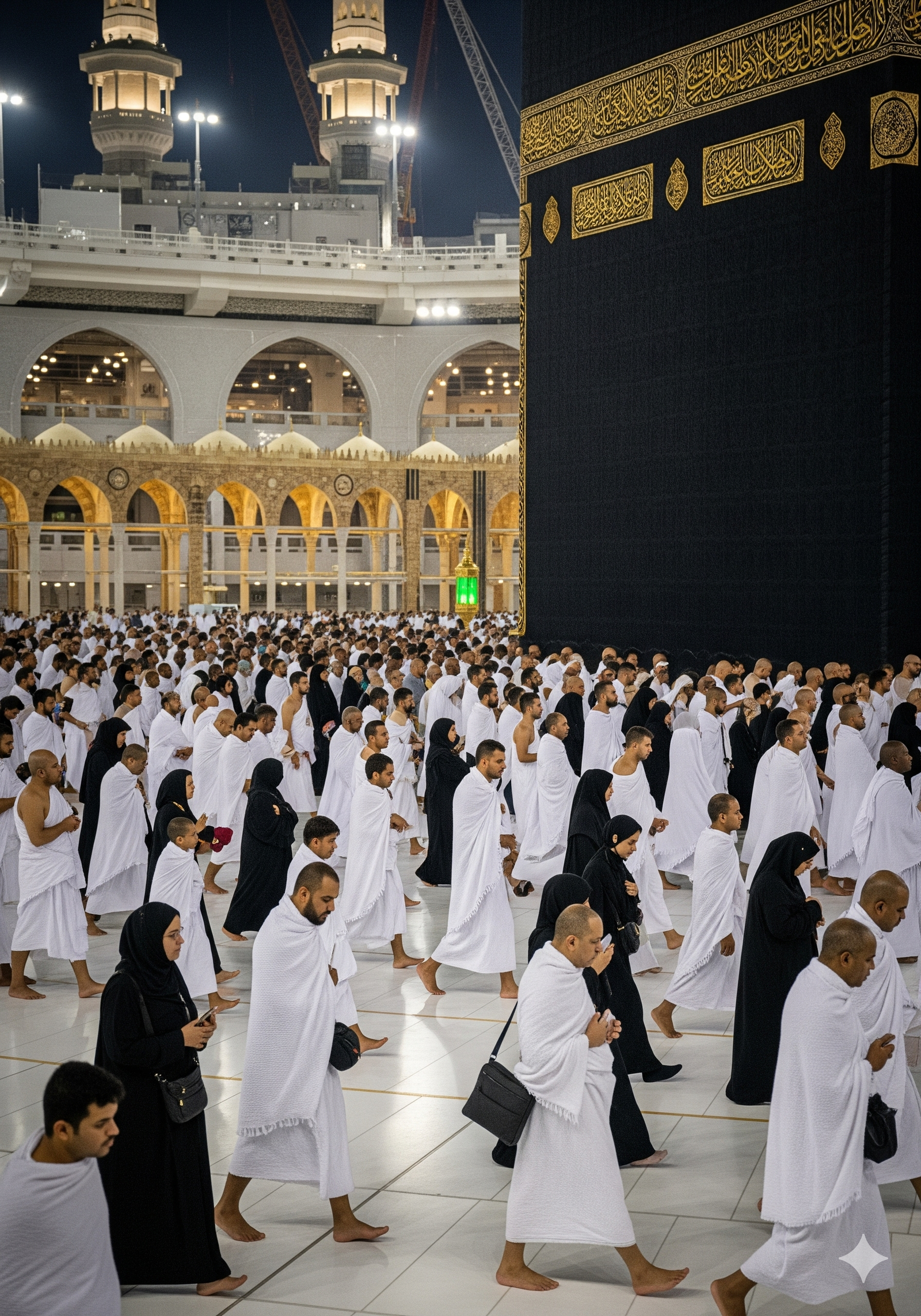 A group of pilgrims